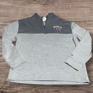 Champion Washington Huskies quarter zip size medium